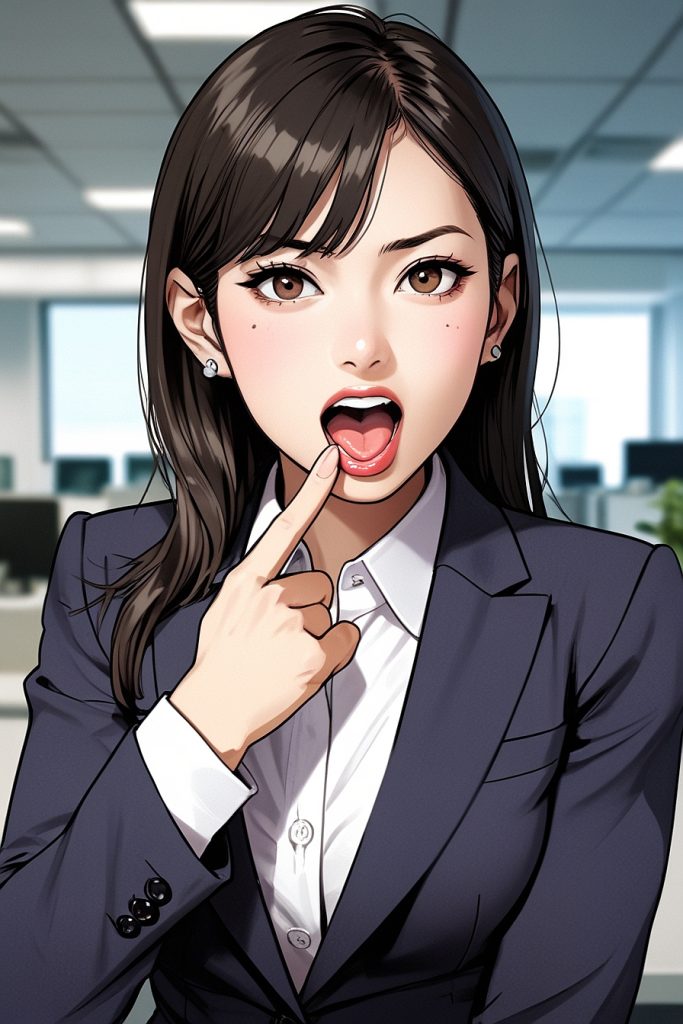 ビジュアルノベルに出てくる美人上司の画像3枚目